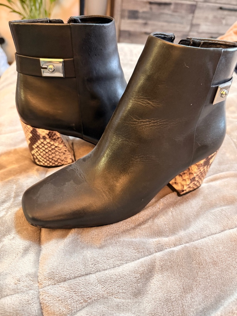 Black Vince Camuto Bootie